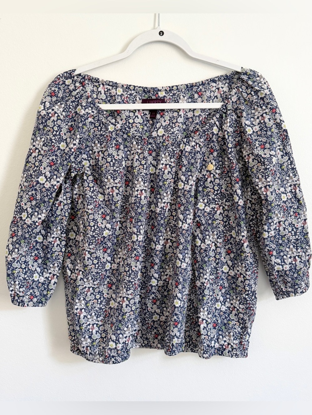 J. Crew Liberty Fabric June’s Meadow Top Size XS Floral